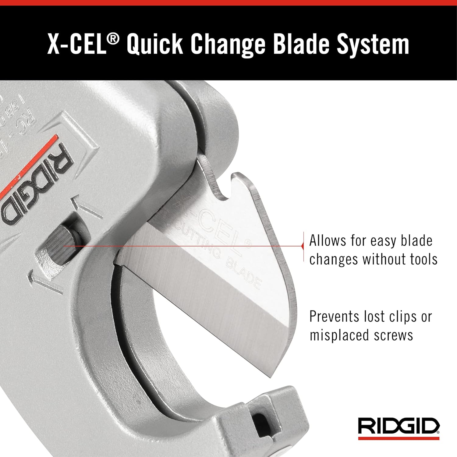 Ridgid 23498 RC-1625 Ratchet Action Pipe Cutter 1/8 to 1-5/8 Inch