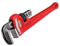 Ridgid 31005 Model 8 Heavy-Duty Straight Pipe Wrench 8-Inch Plumbing Wrench Red