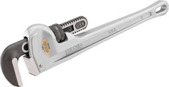 Ridgid 31110 Model 836 Aluminum Straight 36 Plumbing Pipe Wrench Silver Made In The USA