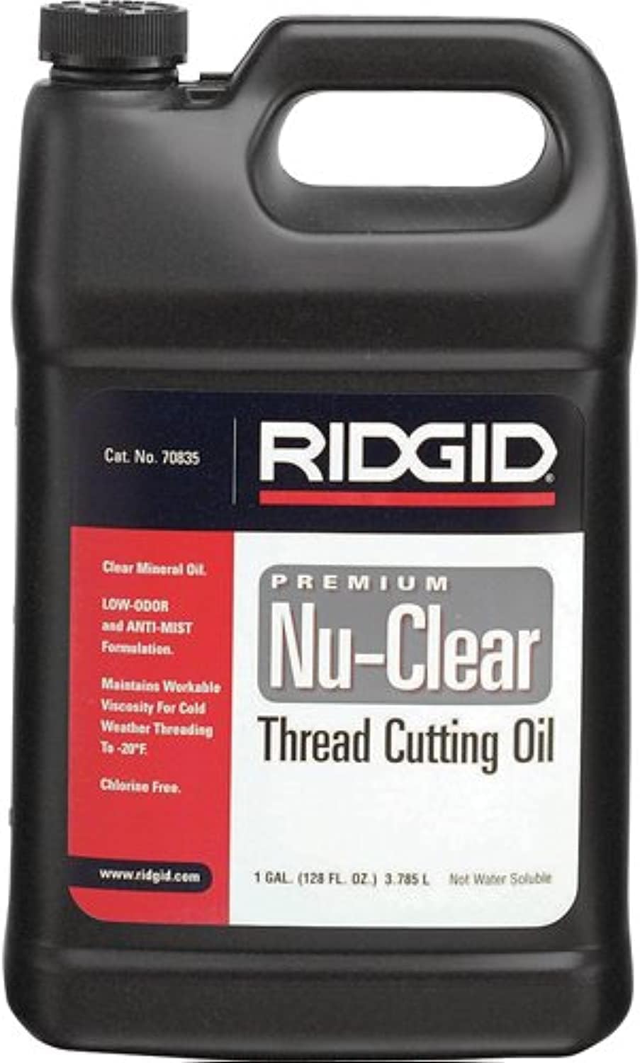 Ridgid Tools 70835 Nu-Clear Thread Cutting Oil 1 Gallon Can