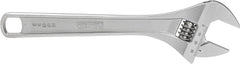 RIDGID 86912 10-Inch Adjustable Wrench Silver Small