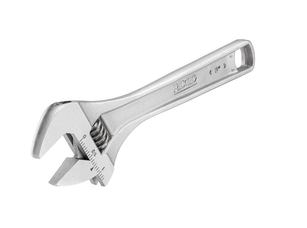 Ridgid 86907 758 Adjustable Wrench 8-Inch Metric SAE