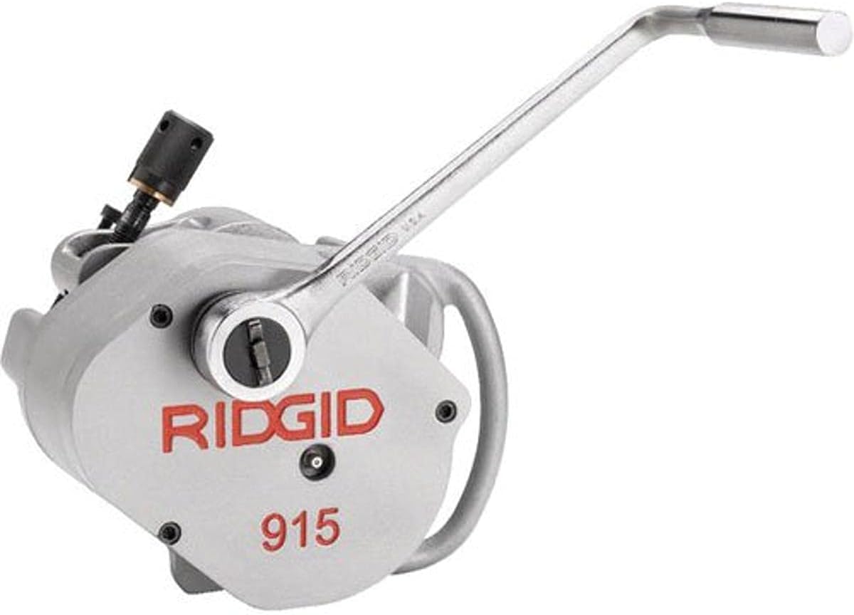 RIDGID 88232 Model 915 Portable Manual Roll Groover Set for 2 to 6 Schedule 10 and 2 to 3-1/2 Schedule 40