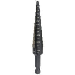 Irwin 10231CB Unibit 1/32 13-Steps Cobalt Step Drill Bit