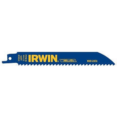 Irwin 372610 Metal and Wood Cutting Reciprocating Saw Blade 6 Inch 10 TPI