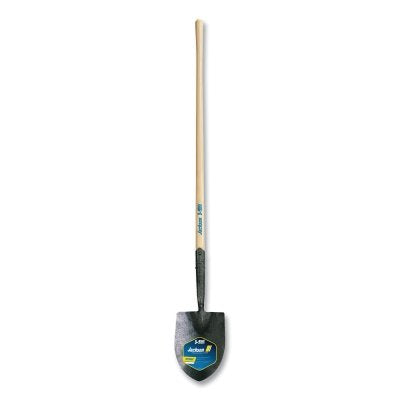 Jackson Professional Tools 1259700 J-450 Series Pony Shovel Deep Bowl Irrigation Shovel 9 in W x 11.5 in L Blade 47 in L Straight Handle 4.5 in Lift