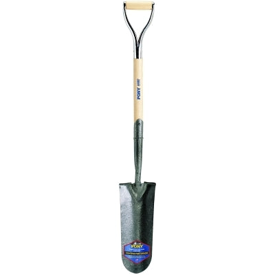 Jackson Professional Tools 1230700 J-450 Series Pony Shovel 5.5 in W x 14 in L Blade 27 in L Armor D-Grip White Ash