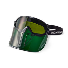 Jackson Safety 21001 GPL530 Premium Goggle with Detachable Face Shield Anti-Fog Coating Shade 3 IR Lens Green