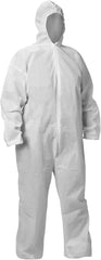 KleenGuard 68971 Unisex Industrial Lightweight Coveralls Non-Hazardous Particulate Protection White Medium (Qty 50)