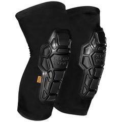 Klein Tools 60511 Knee Pad, Heavy Duty Padded Knee Sleeves, Breathable Mesh Back, Elastic Cuff with Slip-Resistant Silicone, Black, M/L