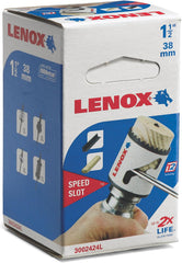 Lenox 3002424L Tools Hole Saw Bi-Metal Speed Slot 1-1/2 Inch