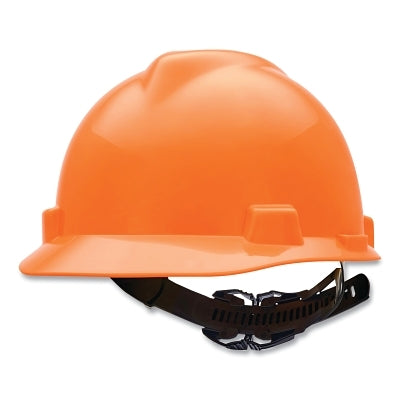 MSA 10057420 V-Gard Cap Style Hard Hat Orange Not Vented Ratings: I E