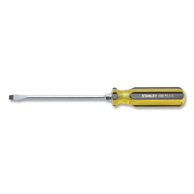 Stanley 66-011-A 100 Plus Pocket Screwdriver 1-4 in Tip 10-1-4 in L