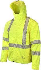 Radians RW11-3ZGR-S Waterproof Lightweight Packable Raincoat RipStop Small