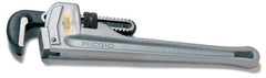 Ridgid 31090 Aluminum Straight Pipe Wrench 10 Inch 1-1/2 Inch Jaw Capacity