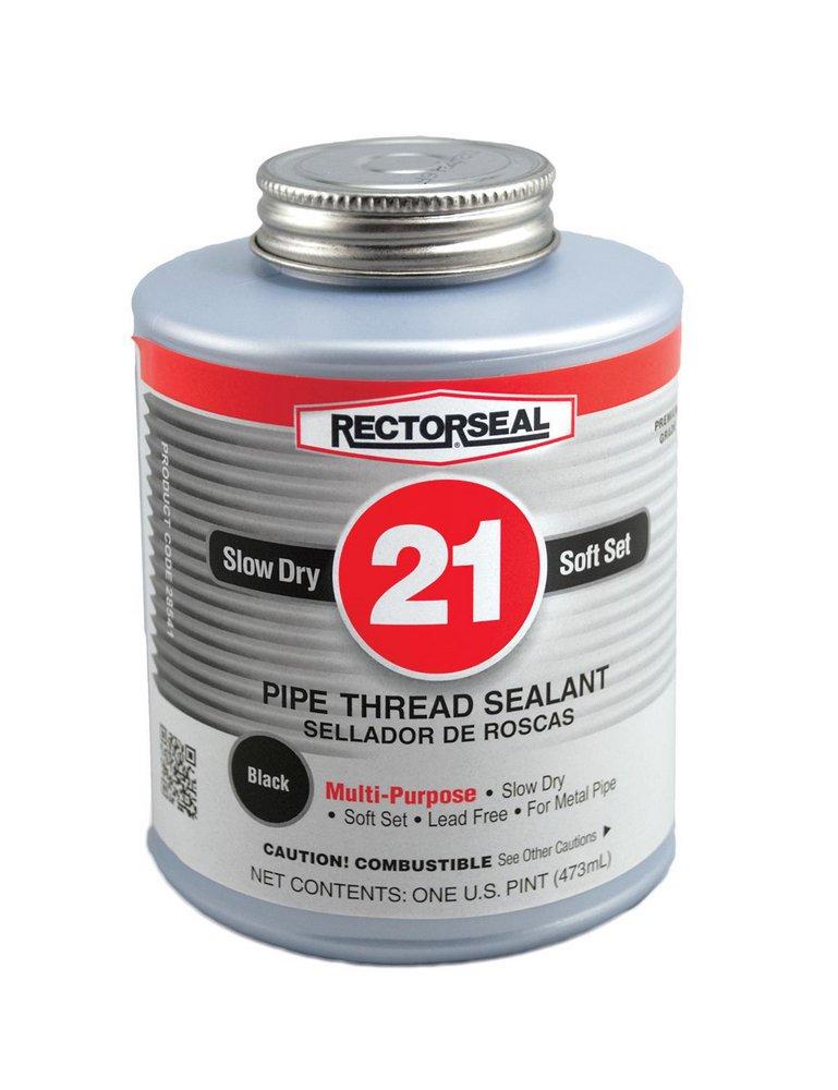 Rectorseal 28541 No. 21 16 oz PVC Black Pipe Joint Compound