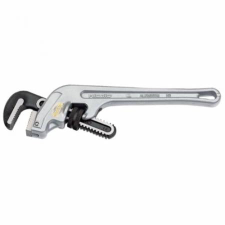 RIDGID 90117 E-914 Aluminum End Pipe Wrench 14-inch Plumbing Wrench Silver