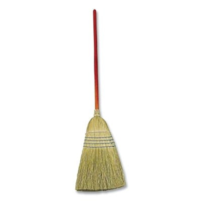 RUBBERMAID Rubbermaid FG638300BLUE Warehouse Heavy-Duty Corn Broom 38 inches