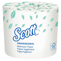 Scott 5102 3-3/4 x 4-1/10 in. 1-ply Bath Tissue in White