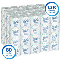 Scott 5102 3-3/4 x 4-1/10 in. 1-ply Bath Tissue in White