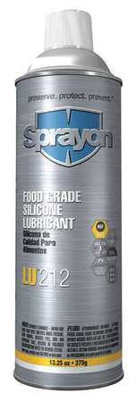 Sprayon S00212000 Food Grade Silicone Lubricant Aerosol 13.25 Oz