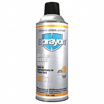 Sprayon SC0311000 Dry Film Release Agent 12 oz Aerosol Can