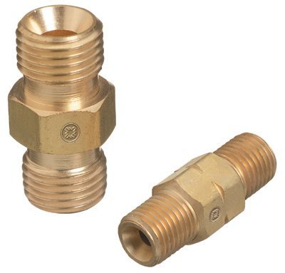 Western Enterprises 130 Hose Coupler 200 psi Brass A-Size Oxygen