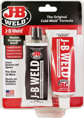 J-B Weld 8281 Professional Size Steel Reinforced Epoxy - Hardener and Steel Pack - 10 oz