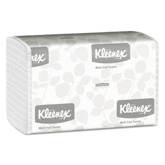 Kimberly-Clark Professional 1890 Kleenex Towels White Multi-Fold 9.2 in W x 9.4 in L 150 Sheets per Pack 16 Packs per Case