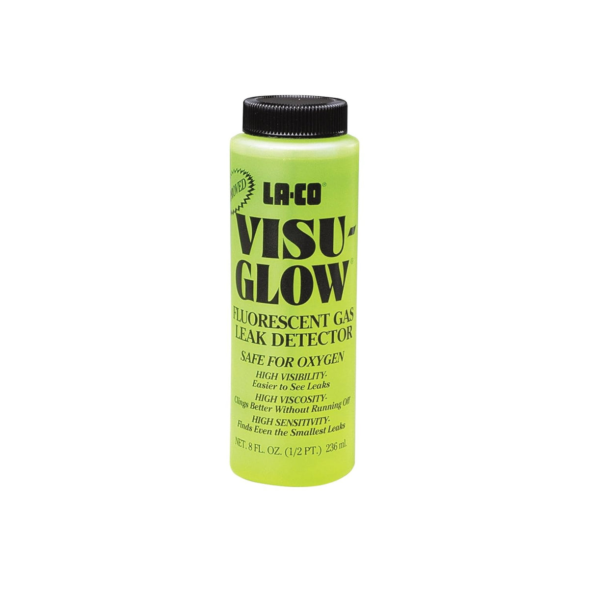 La-Co 32898 Visu-Glow Fluorescent Gas Leak Detector 8 oz