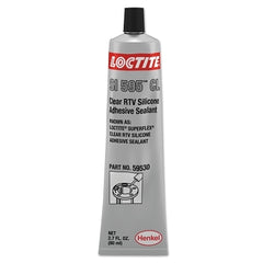 Loctite 160809 Clear 595 Silicone Sealant Shore Hardness 14 Shore A Paste 80 mL Tube