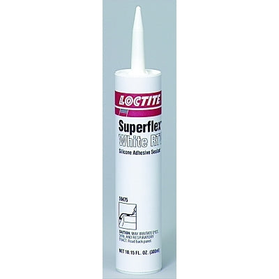 Loctite 193998 Superflex RTV Silicone Adhesive Sealants 300 mL Cartridge White