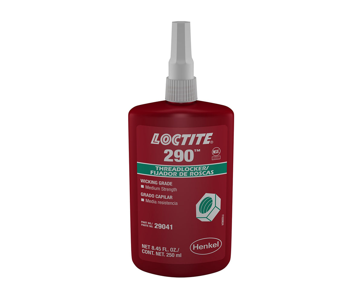 Loctite 135393 290 Threadlocker 250 ml 1/2 in dia or Smaller Green