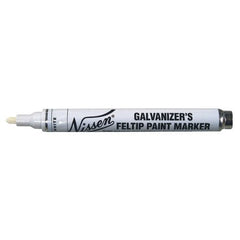 Markal 28785 Galvanizer's Removable Paint Marker White Pack of 12