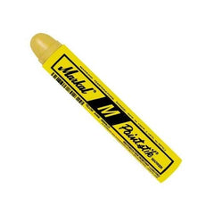 Markal 81921 M Paintstik Annealling and Heat Treating Solid Paint Marker (Up to 1600 F), Yellow (Pack of 12)