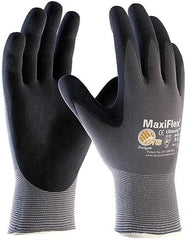 PIP 34-874/L MaxiFlex Nitrile Coated Knit Nylon Gloves Large 12 Pairs