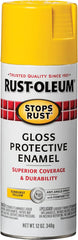 Rust-Oleum 7747830 Stops Rust Spray Paint 12 oz Gloss Sunburst Yellow