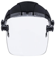 Sellstrom S32012 Single Crown Safety Face Shield Anti-Fog Clear Tint Hard Hat Adapter