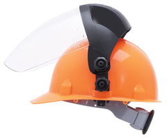 Sellstrom S32012 Single Crown Safety Face Shield Anti-Fog Clear Tint Hard Hat Adapter