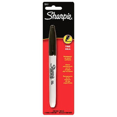 Sharpie 30101PP Fine Point Permanent Marker, Black, Single