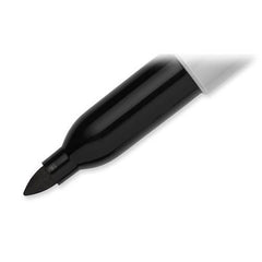 Sharpie 30101PP Fine Point Permanent Marker, Black, Single