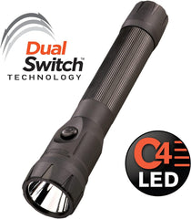 Streamlight 75832 Stinger DS LED Flashlight with AC/DC Piggyback Charger - 425 Lumens, Black