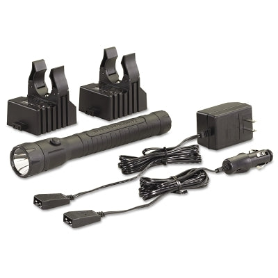 Streamlight 76442 PolyStinger LED Haz-Lo Rechargeable Flashlights 4 Cell AC/DC Charger BK