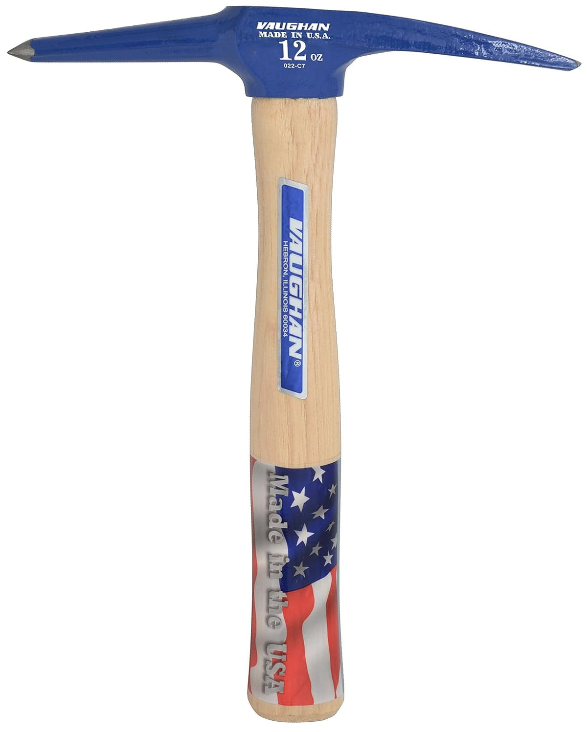 Vaughan WC12 Welder's Chipping Hammer 12 oz Hickory Handle