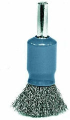 Weiler 11000 0.5 in. Crimped Coated Cup End Brush