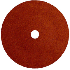 Weiler 69865 Tiger Ceramic Alumina Resin Fiber Sanding & Grinding Disc 7 Diameter 36 Grit 7/8 Arbor Hole Pack of 25