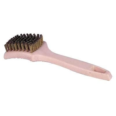 WEILER Weiler 99593 Large Tire Cleaning Brush Brass Fill 8.5 in Foam Block