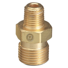 Western Enterprises B-22 Male NPT Outlet Adaptor for Manifold Pipelines Brass Carbon Dioxide 1/2 in NPT