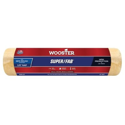 Wooster 00R2400040 Super/Fab Roller Covers 4 inches 1/2 inch Nap Length