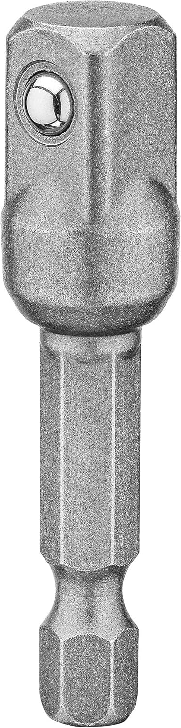 Dewalt DW2542 1/4-Inch Hex Drive to 3/8-Inch Socket Adapter Silver